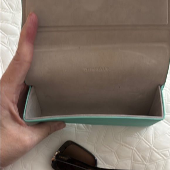 Tiffany & Co. Brown Sunglasses with Soft Case - Picture 9 of 13